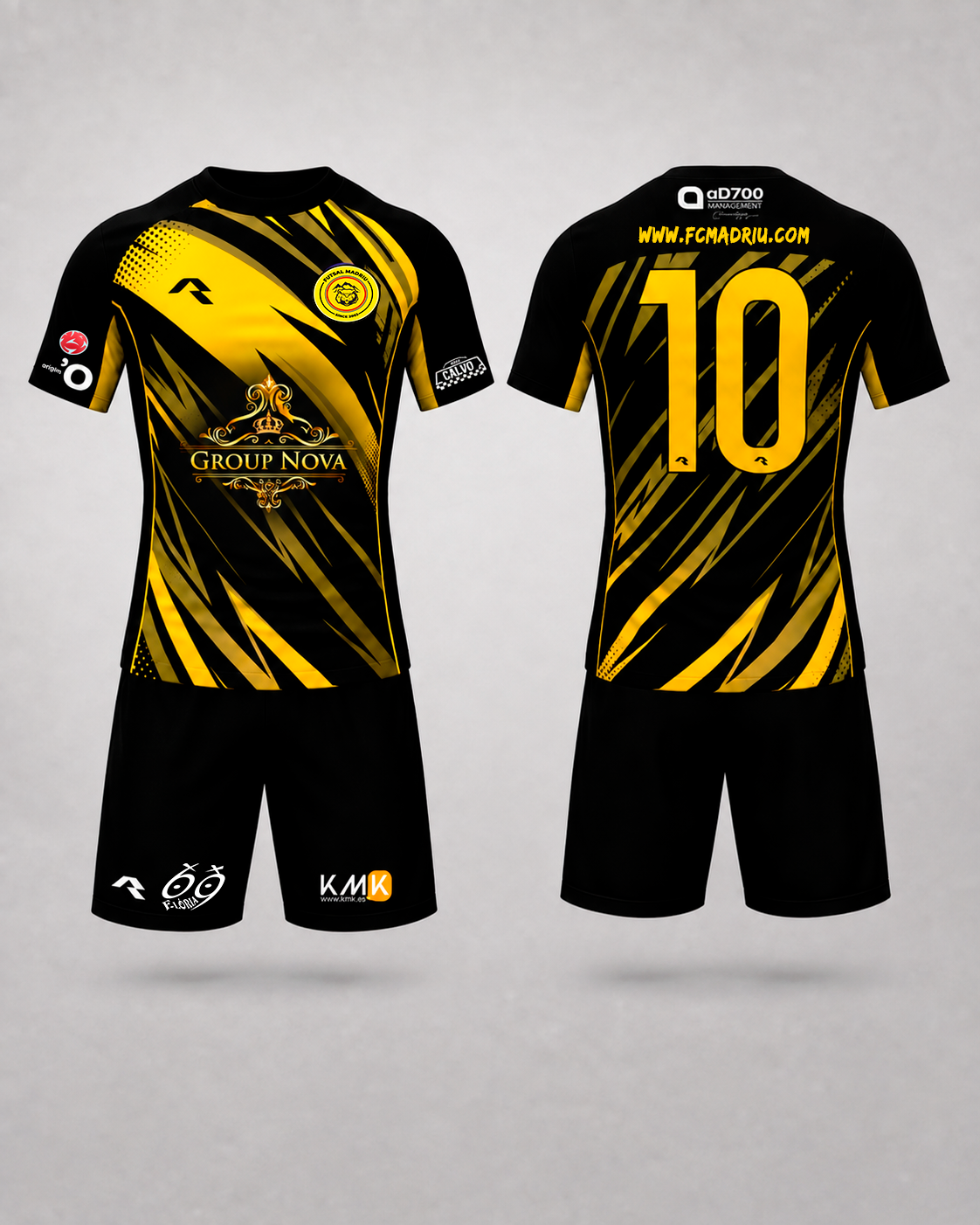 Primera equipació FC Madriu 26/27