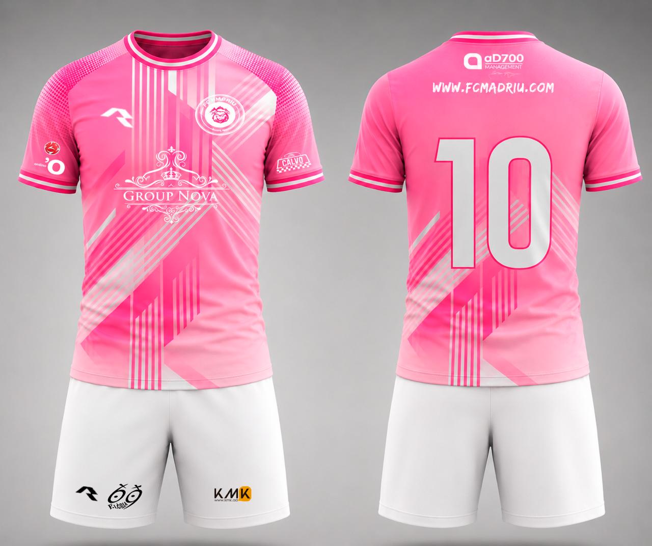 Segona equipació FC Madriu 26/27